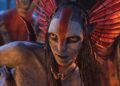 Varang, played by Oona Chaplin, in a scene from Avatar: Fire and Ash. Photo: 20th Century Studios via AP