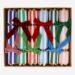Stripe Velvet Bow Crackers (x 6)