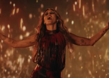 YouTube/Vevo Miley Cyrus in 'Dream As One.'