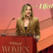 Molly McNearney speaks onstage during The Hollywood Reporter Women In Entertainment Presented By Lifetime at The Beverly Hills Hotel on December 03, 2025 in Beverly Hills, California.