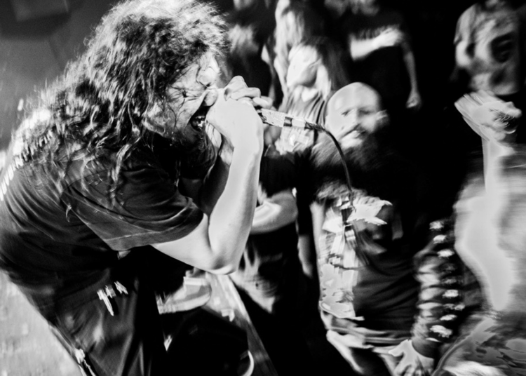 A photo of No/Más vocalist Roger Rivadeneira