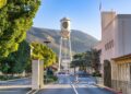 General views of the Warner Bros. studio lot in December 2023 in Burbank, California. (Photo by Aar...