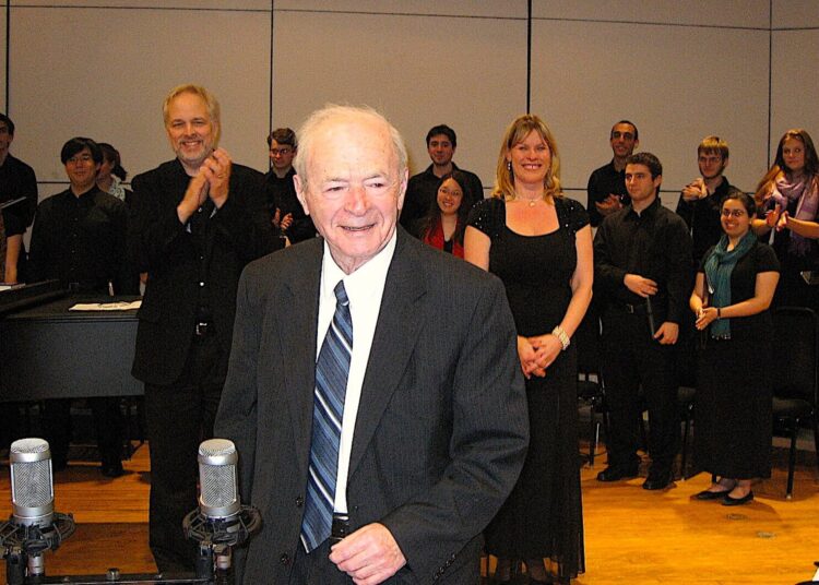 David Botwinik, at a concert at Haverford College, in 2012
