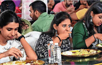 New arrivals, high prices & healthier options... What dominates sabha canteens this music season