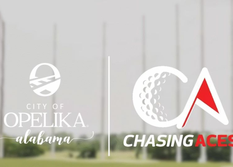 Logo Of Opelika And Chasing Aces