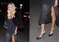 Nicky Hilton's Embellished Mules Wow at Vas J Morgan's Holiday Party