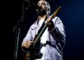 Noah Kahan performs during a Nov. 20 benefit concert for the Busyhead Project and Red Sox Foundation at MGM Music Hall.