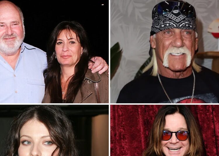Ozzy Osbourne, Rob & Michele Reiner, Hulk Hogan
