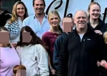 Harriet enjoyed a ski trip with her in-laws, including Zara Tindall