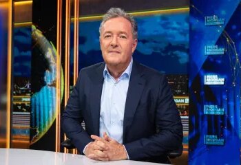 Piers Morgan and Susanna Reid reunite as string of TV stars let their hair down at Christmas party