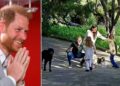 Prince Harry's kids open their presents on Christmas Eve rather than Christmas Day, a source claims. MEGA;ARCHWELL