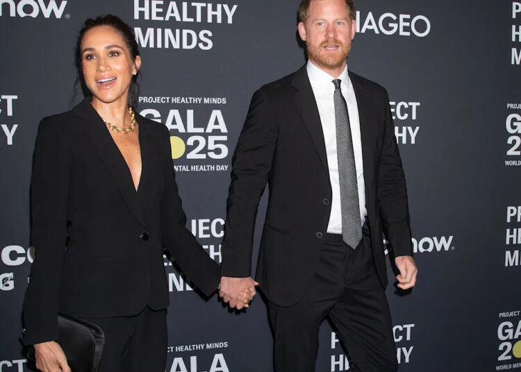 Prince Harry and Meghan Markle Attend Project Healthy Minds 3rd Annual Gala