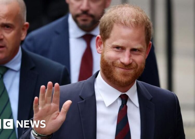 Prince Harry's security in UK under government review