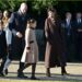 british royal family steps out for christmas day walk 035257965
