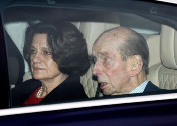 The Duke of Kent attended King Charles' Christmas lunch on December 16