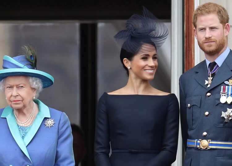 Queen Elizabeth II's savage two-word remark in phone call to Harry over Meghan's flashy 'spending'