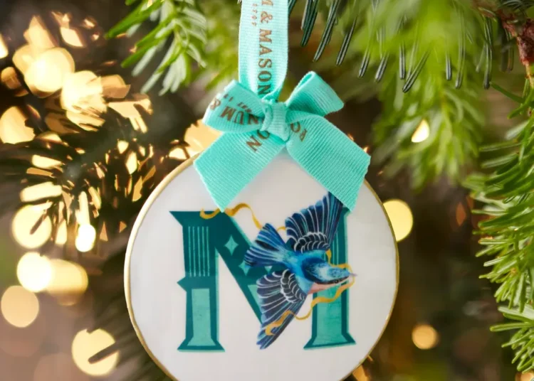 Fortnum &amp; Mason Animal Enamel Alphabet Decoration