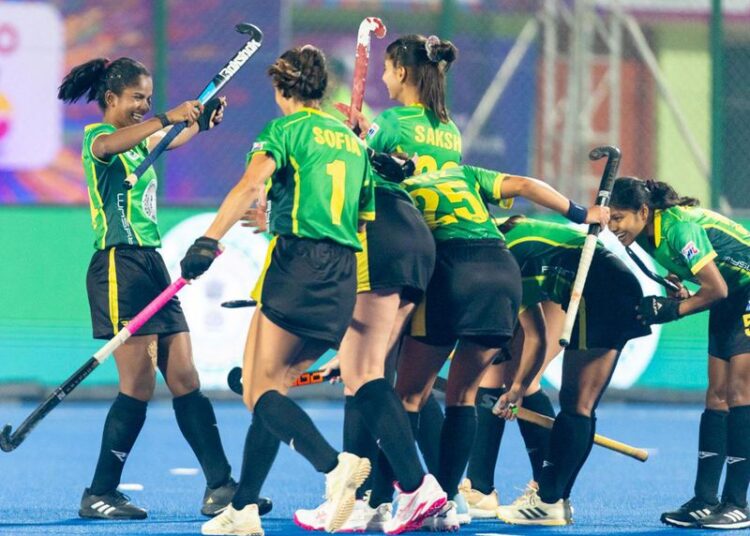 Ranchi Royals enjoy dominant 5-0 win over Shrachi Bengal Tigers in Women's Hockey India League