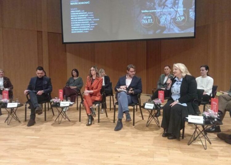 From the press conference, Photo: Pavle Savović