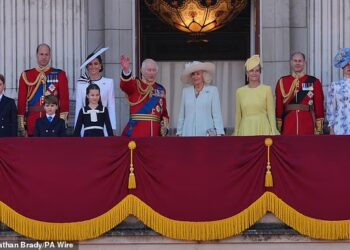 It was Prince Andrew's initial dogged refusal to move from the 30-bedroom Royal Lodge in Windsor Great Park that started it. But now the entire extended Royal Family (pictured, file photo, at Trooping the Colour last year) finds itself caught up in the consequences as they face an unprecedented full investigation into their property