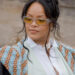 Rihanna at the Dior Homme Menswear show