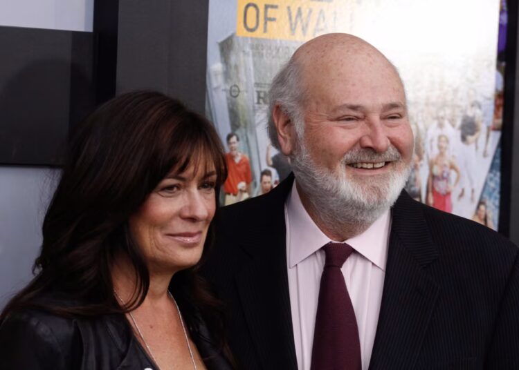 Rob Reiner and Michele Singer Reiner attend the "The Wolf Of Wall Street" premiere at Ziegfeld Theater on December 17, 2013 in New York.