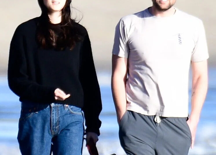 Romy and Jake Reiner were seen walking on a beach in Malibu, Calif., on Monday. London Entertainment for NY Post