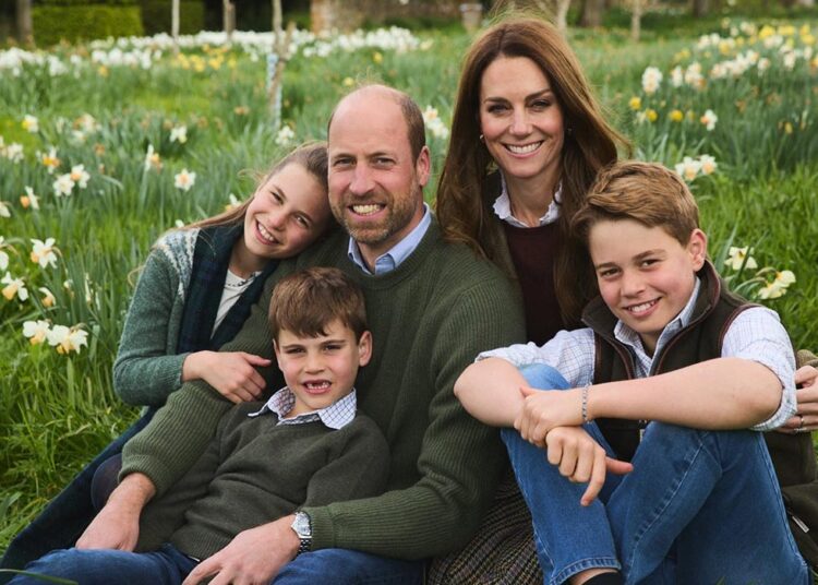 Prince William and Kate release family Christmas photo for 2026. Pic: The Prince and Princess of Wales/Instagram