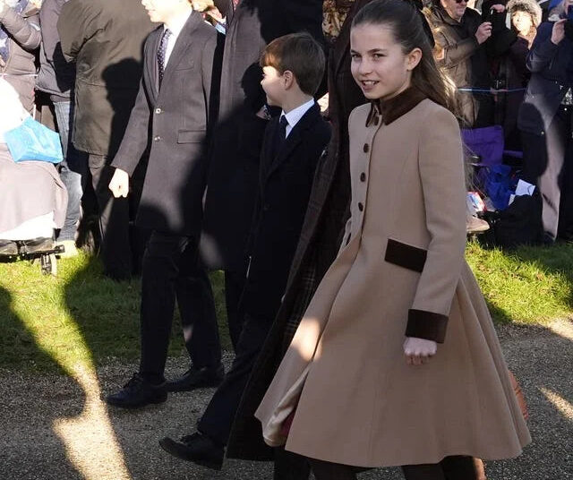 Prince George, the Prince of Wales, Prince Louis, the Princess of Wales and Princess Charlotte.<span> Credit: Aaron Chown/PA</span>