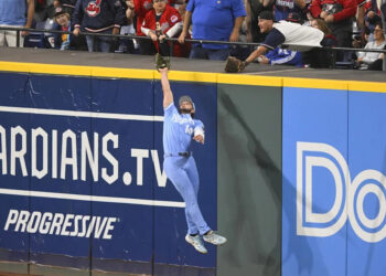 Kansas City Royals right fielder Jac Caglianone (14). © David Richard-Imagn Images