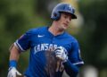 Kansas City Royals outfielder Mike Yastrzemski