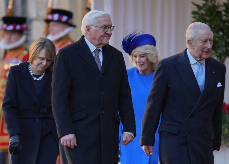 It is the first state visit to the UK by a German president in 27 years, and the fifth since 1958