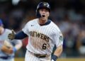 MLB: AUG 10 Mets at Brewers