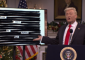 "Saturday Night Live" ridiculed the White House's heavily-redacted dump of Jeffrey Epstein-related documents during this week's very festive cold open.