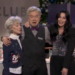 Bowen Yang appeared alongside Ariana Grande and Cher during his final sketch as an "SNL" castmember.