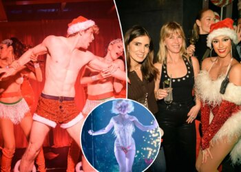 'Santa’s Secret' NYC: Inside the sell-out, adults only holiday burlesque hit