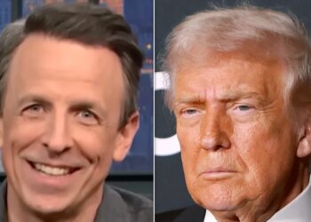 Seth Meyers Spills How Trump's Lies Totally Secured Him This 'Fake Award'