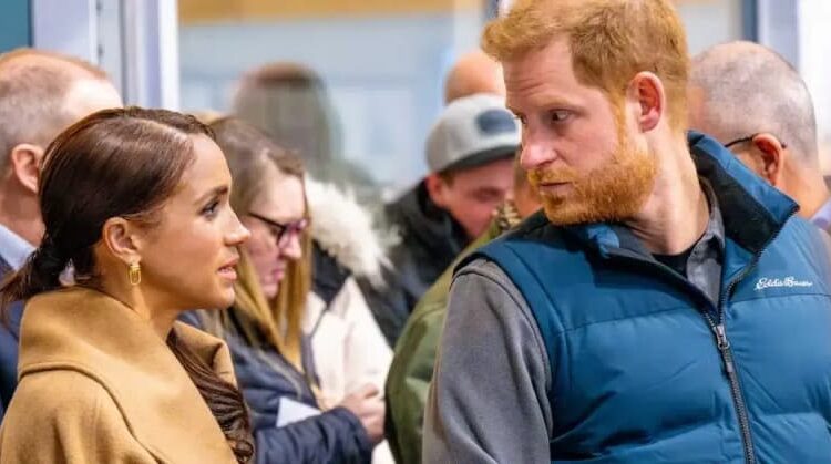 Meghan Markle was mocked for not listening to Prince Harry's warning about being part of the royal family. MEGA