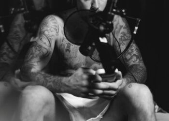 Shirtless Justin Bieber Teases New Music from the Studio