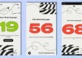 three screenshots from the spotify wrapped listening age