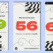 three screenshots from the spotify wrapped listening age