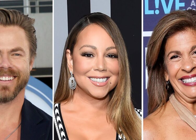 Stars Celebrate Christmas 2025: Mariah Carey, Hoda Kotb, More