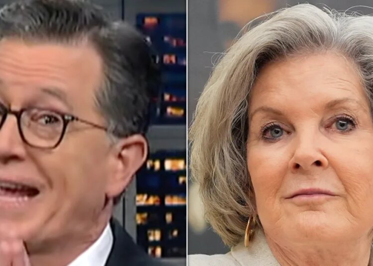 Stephen Colbert Gives Trump's Top Aide Hell Over Her Office Setup