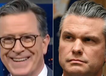 Stephen Colbert Takes A Whack At Pete Hegseth Over His History With Troops