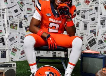 Multi-platinum rapper Toosii, age 25, has committed to playing football at Syracuse next fall