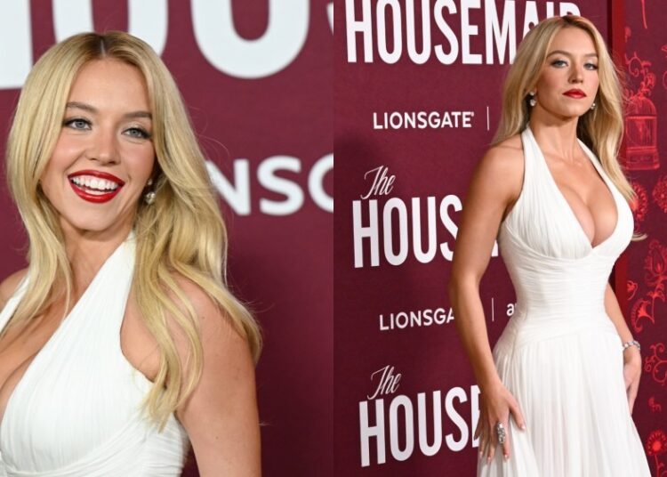 Sydney Sweeney Channels Marilyn Monroe at 'The Housemaid' Premiere