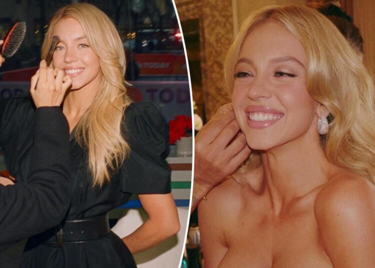 Sydney Sweeney ditches top while promoting 'The Housemaid' in NYC