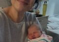 Tanya Hennessy announced the birth of her baby girl on Christmas Day.