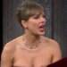 Taylor Swift during her appearance on “The Late Show with Stephen Colbert" on Dec. 10.