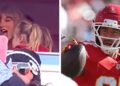 Taylor Swift Seen Cheering on Travis Kelce at Chiefs-Chargers Game